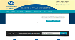 Desktop Screenshot of mcabizbrokers.com